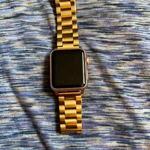 Rose Gold Series 1 38mm Apple Watch